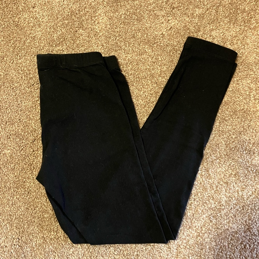 COPY - SO girls black leggings size M (8)